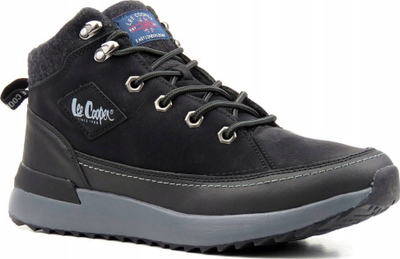Зимски чизми за мажи Lee Cooper LCJ-21-01-0533M, ѓон против лизгање, број 45, црни