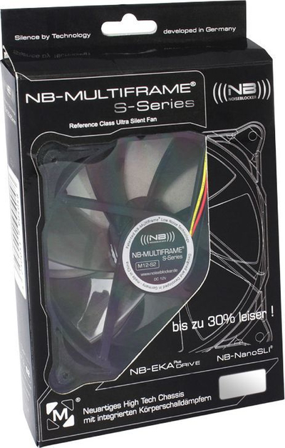 Ftohës Noiseblocker Multiframe M12-S1, 120 mm