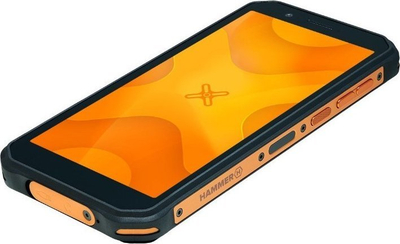 Telefoni HAMMER Energy X, 4G LTE, Android 12, portokalli