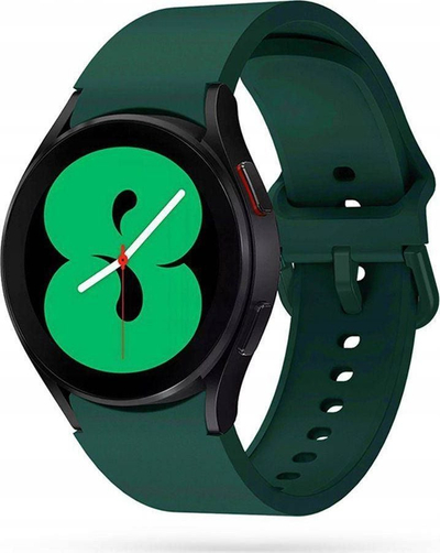 Rrip ore Tech-Protect IconBand për Galaxy Watch 4, 5, 5 Pro, 40–46mm, gome TPU, jeshile ushtarake