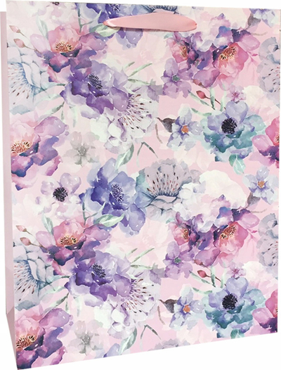 Qese dhurate Incood Gift Bag Pastel Roses, 26x32 cm, me lule pastel