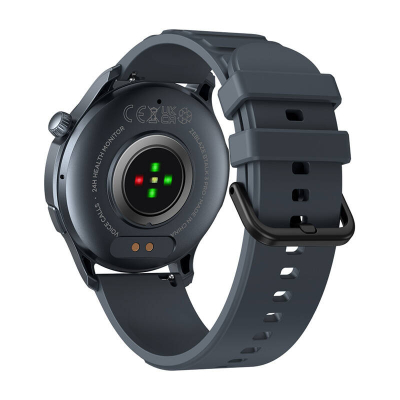 Orë inteligjente Zeblaze Btalk 3 Pro, 1.43" AMOLED, thirrje Bluetooth, gri e errët