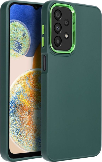 Каледрам за Samsung Galaxy A23 5G, TPU, зајакнати рабови, зелена