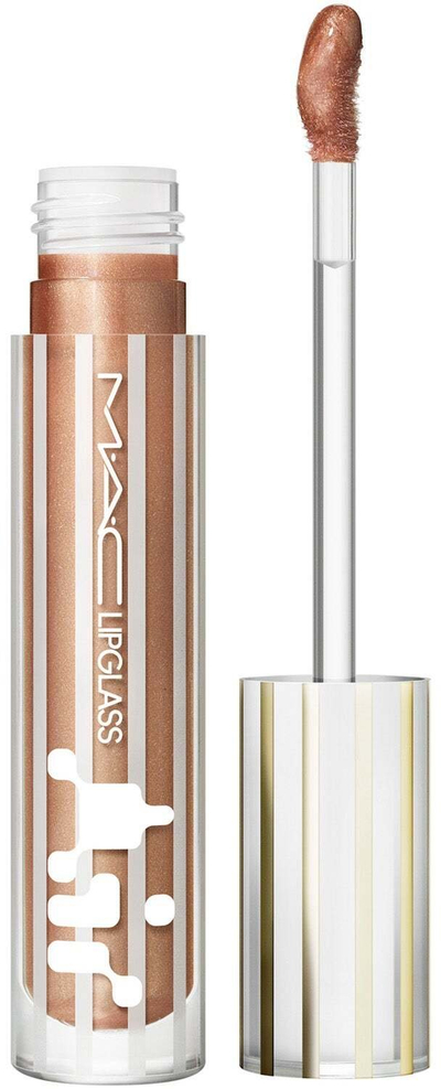 Gloss buzësh MAC Lipglass Air Accolade, 5 ml, nude me shkëlqim