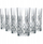 Set gota koktejli dhe uji RCR Melodia, kristal 350ml, 6 copa, transparent
