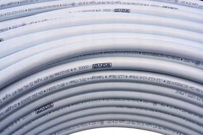 Tub shumë­shtresor Wavin PE-RT/AL/PE-RT, 16x2 mm, PN10, 200 m, i bardhë