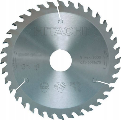 Teh rrethor karbidi Hikoki 752455, 235mm, 24 dhëmbë, metalik