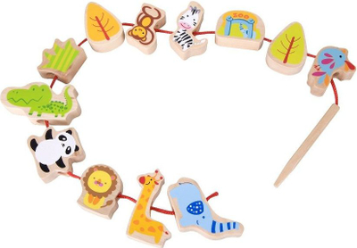 Сортер со монистра Зоолошка градина ClassicWorld, 12 елементи