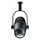 Mikrofon Shure MV7i Smart, dinamik, USB C dhe XLR, i zi