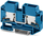 Terminal elektrik Phoenix Contact 1329673, 2 nivele, blu