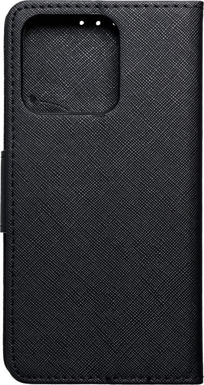 Kaburë Fancy Book Xiaomi 13, me portofol, magnet, e zezë