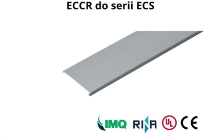 Kopertinë kabllosh Elettrocanali ECS ECCR120G, 120 mm, 2 m, gri