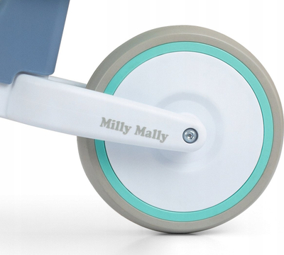 Biçikletë pa pedale Milly Mally Velo, për fëmijë, ngjyrë mente