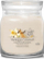 Qiri Yankee Candle Signature Vanilla Crème Brûlée, kavanoz i mesëm 368g, aromë e ëmbël vanilje, ngjyrë krem