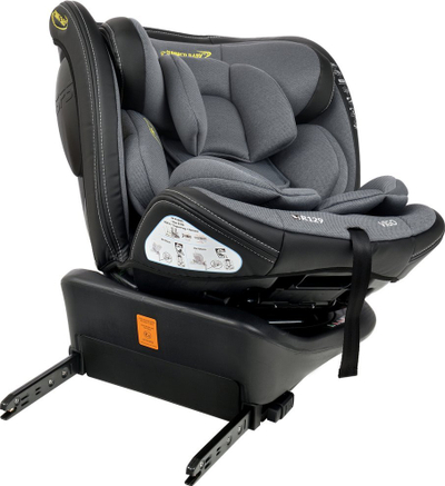 Ulese makine Summer Baby Vigo, 40‑150 cm, Isofix i‑Size 360°, gri me të zezë