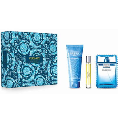 Set Versace Fraiche Eau de Toilette, 100ml +10ml + xhel dushi 150ml