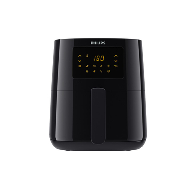 Fritezë me ajër Philips AirFryer Compact Spectre HD9252/90, 4.1L, ekran me prekje, e zezë