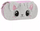 Penar Kitty Plush, 22x9.5x5 cm, me xhep rrjete, rozë