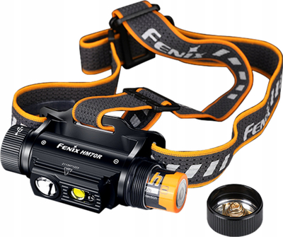 Llampë koke Fenix HM70R, 1600 lumens, USB Type C, e zezë