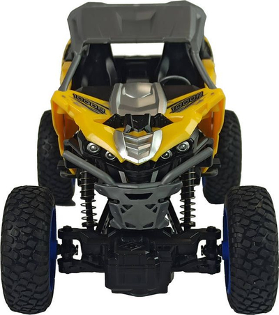 Makina lodër me telekomandë Lean Sport Off-Road, 2.4 GHz, shkalla 1:16, e verdhë