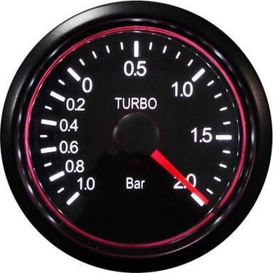 Matës turbo Auto Gauge T270 52mm, diapazon -1 deri 2 bar, i zi