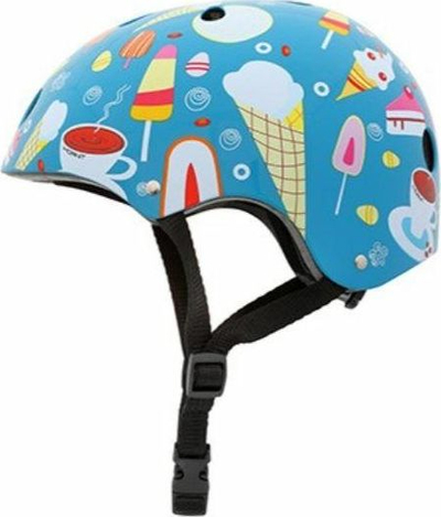 Helmetë për kalamaj Hornit Lids Head Candy, me dritë LED, blu