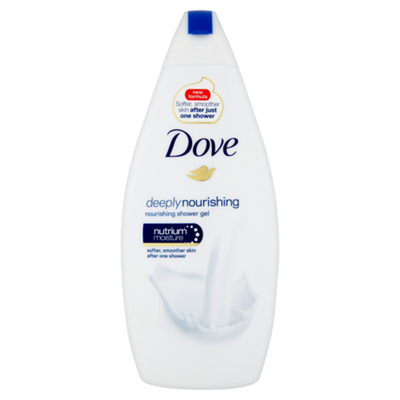 Xhel dushi Dove Deeply Nourishing, hidratues, për lëkurë të thatë