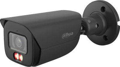 Kamerë IP sigurie Dahua IPC-HFW3849E-AS-IL-0280B, 8MP, 2.8mm, PoE, e zezë