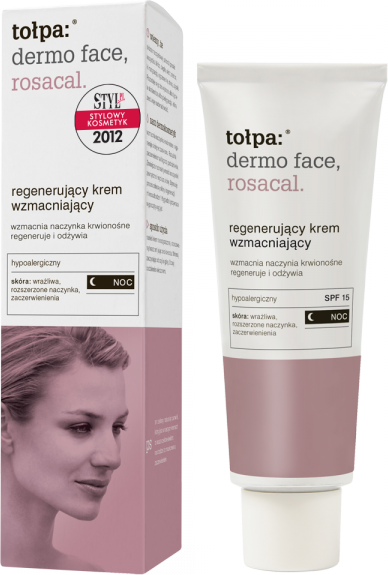 Krem për fytyrë Tołpa Rosacal Night, 40ml