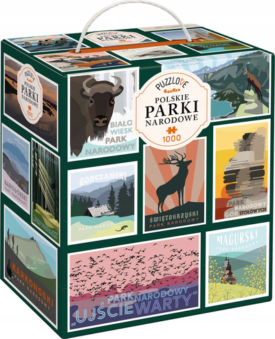 Puzzle Czuczu Puzzlove Polish National Parks, 1000 copa, shumëngjyrësh