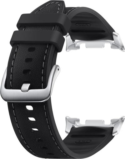 Хибридна лента Samsung Hybrid Band за Galaxy Watch8 Watch8 Classic, големина S M L, црна