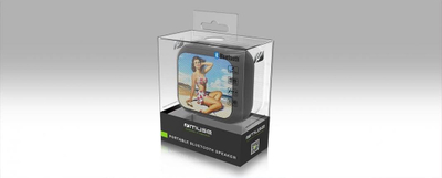 Altoparlant Bluetooth Muse M-312 Pinup, portativ, 2W RMS, i zi