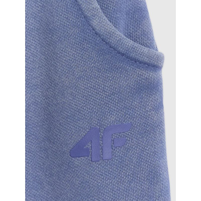 Trenerka për goca 4F 4FJRAW25TTROF1473, jogger, pambuk, blu