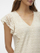 Fustan për femra VERO MODA MAYA FRILL, bezhë