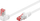 Kabllo rrjeti Goobay Patchcord S FTP Cat 6, 0.25m, RJ45 90°, e bardhë