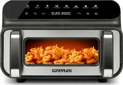 Fritezë me ajër G3Ferrari G10181 Friggisano BBQ, 10L, ekran digjital, e zezë