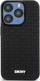 Mbulesë telefoni DKNY 3D Rubber Repeat Pattern, për iPhone 15 Plus, hardcase gome, e zezë