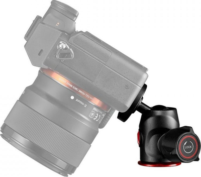 Kokë trefike Manfrotto MH492, ball head, mban deri 4 kg, e zezë