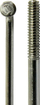 Spicë biçiklete CnSpoke 134T, çelik inox 2.3 mm, 288 mm, argjendi