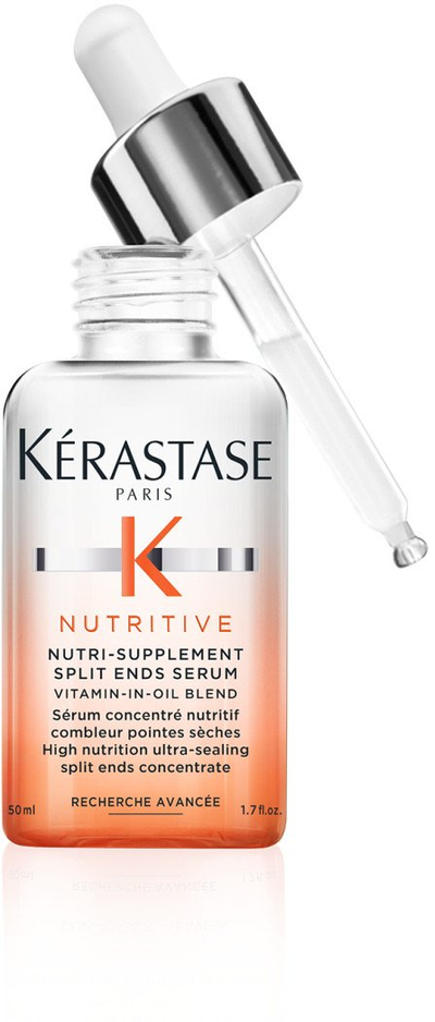 Set flokësh Kérastase Nutritive Root to Tip Hydrating Heroes, për flokë të thatë të hollë në mes, ushqyes