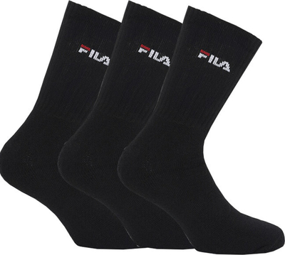 Set çorape Fila, 3 palë, të zeza