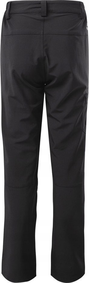 Pantallona hiking për kalamaj Hi-Tec JATUNI JR, softshell, tharje e shpejtë, të zeza