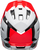 Helmetë çiklizmi Full Face Bell Super Air R Mips Spherical, MTB, e bardhë infrakuqe mat me shkëlqim