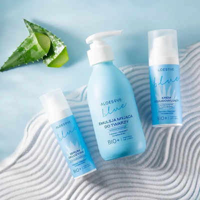 Krem fytyre Aloesove Blue, rigjenerues, për lëkurë të thatë, 50ml