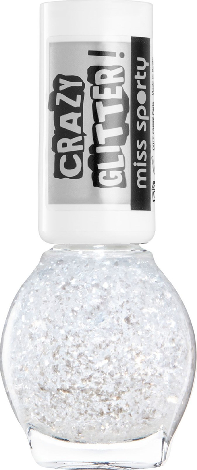 Llak për thonj Miss Sporty, Crazy Glitter, 040, 7ml