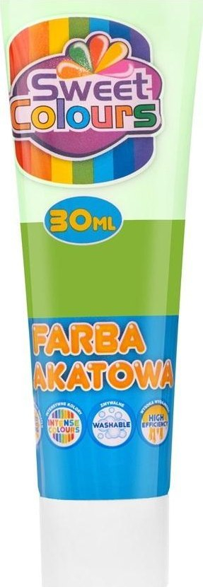 Ngjyrë pllakati Sweet Colours Poster Paint, 30ml, e gjelbër