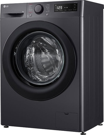 Lavatriçe LG F2WR508SBM, 8 kg, 1200 xhiro, e bardhë