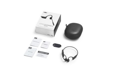 Слушалки без жици Shokz OpenComm2 2025 Upgrade, со микрофон, отворено уво, црни
