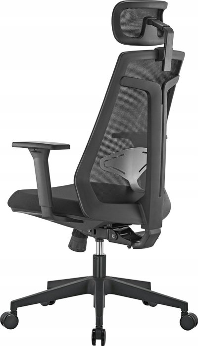 Karrige zyre ART CH-03 Chief 05-40, ergonomike, rrotulluese, e zezë