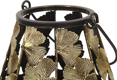 Fener dekorativ SOMERSET, metal, 40 cm, ngjyrë ari